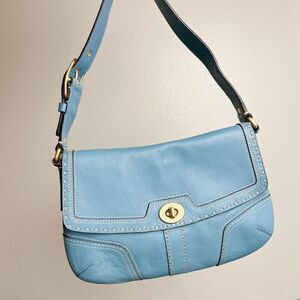 Coach | Bags | Coach Rarey2k Vintage Smooth Blue Leather